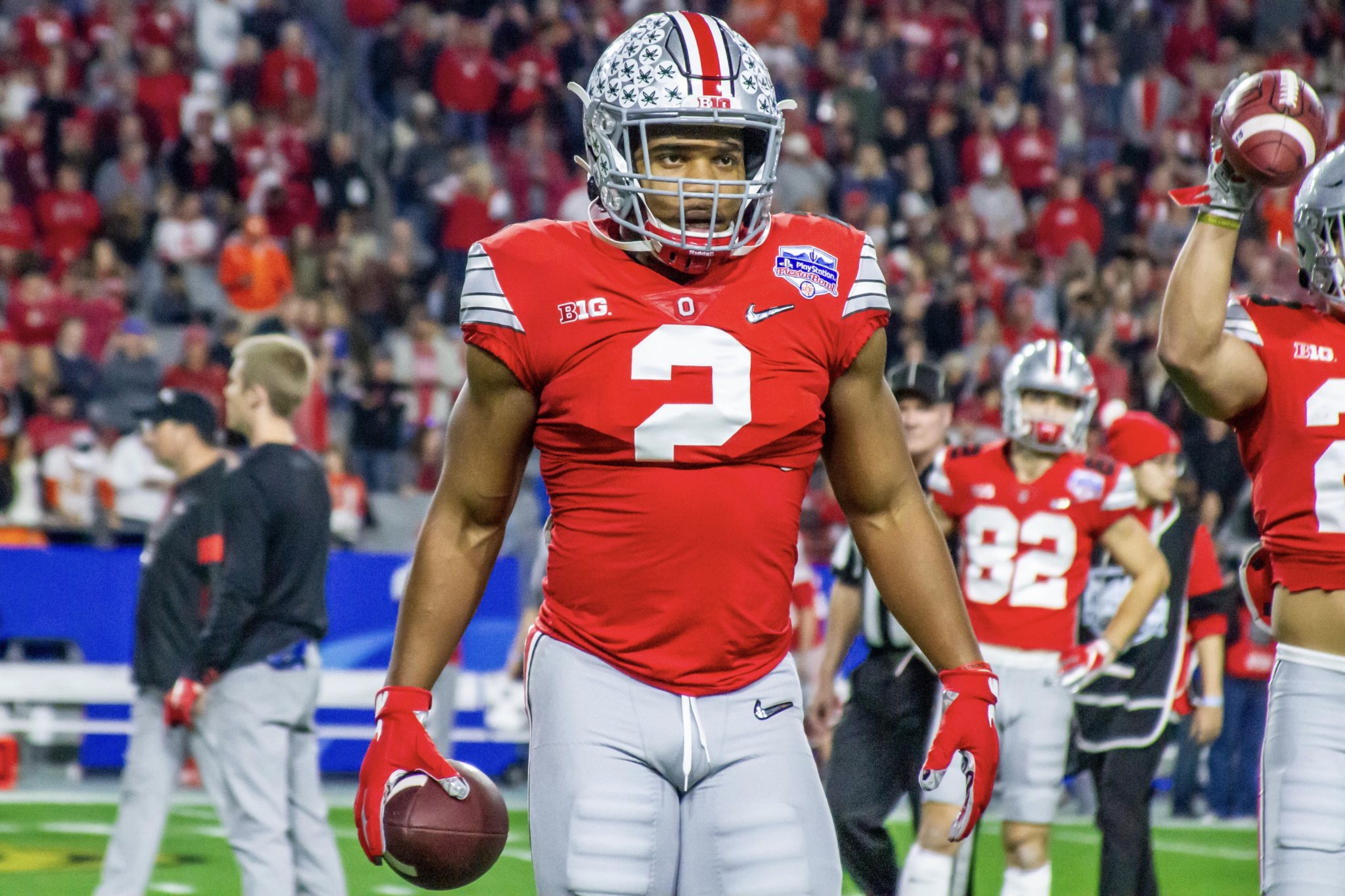 Ohio State Running Back J.K. Dobbins Wins Earl Campbell Tyler Rose