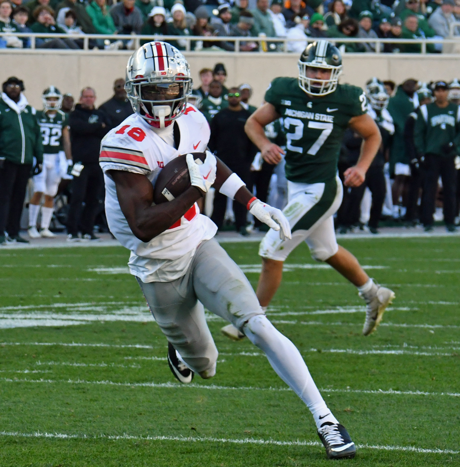 Marvin Harrison Jr. Becomes the First Offensive Player in Ohio
