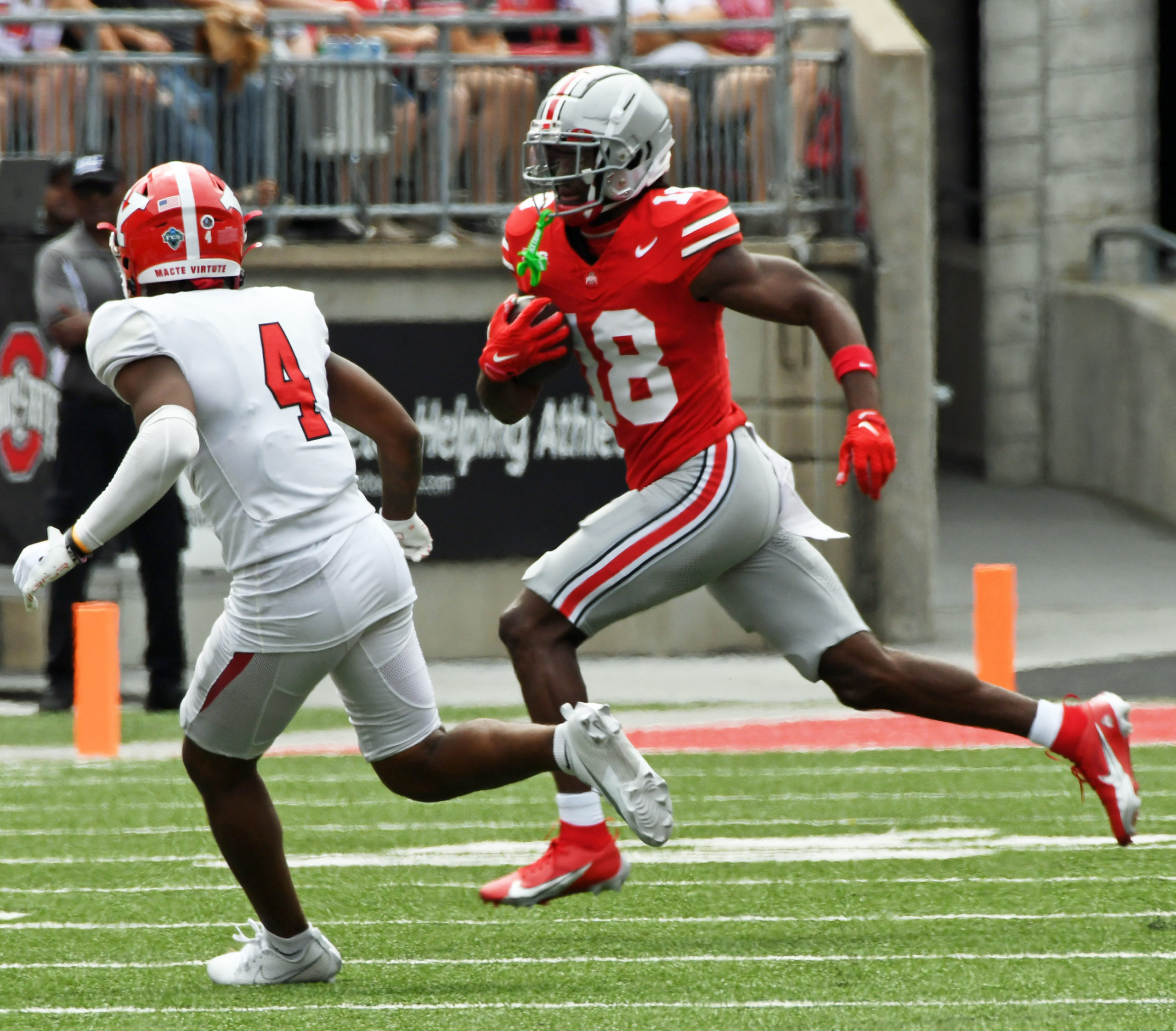 Ohio State football's Marvin Harrison Jr. not getting bigger, but