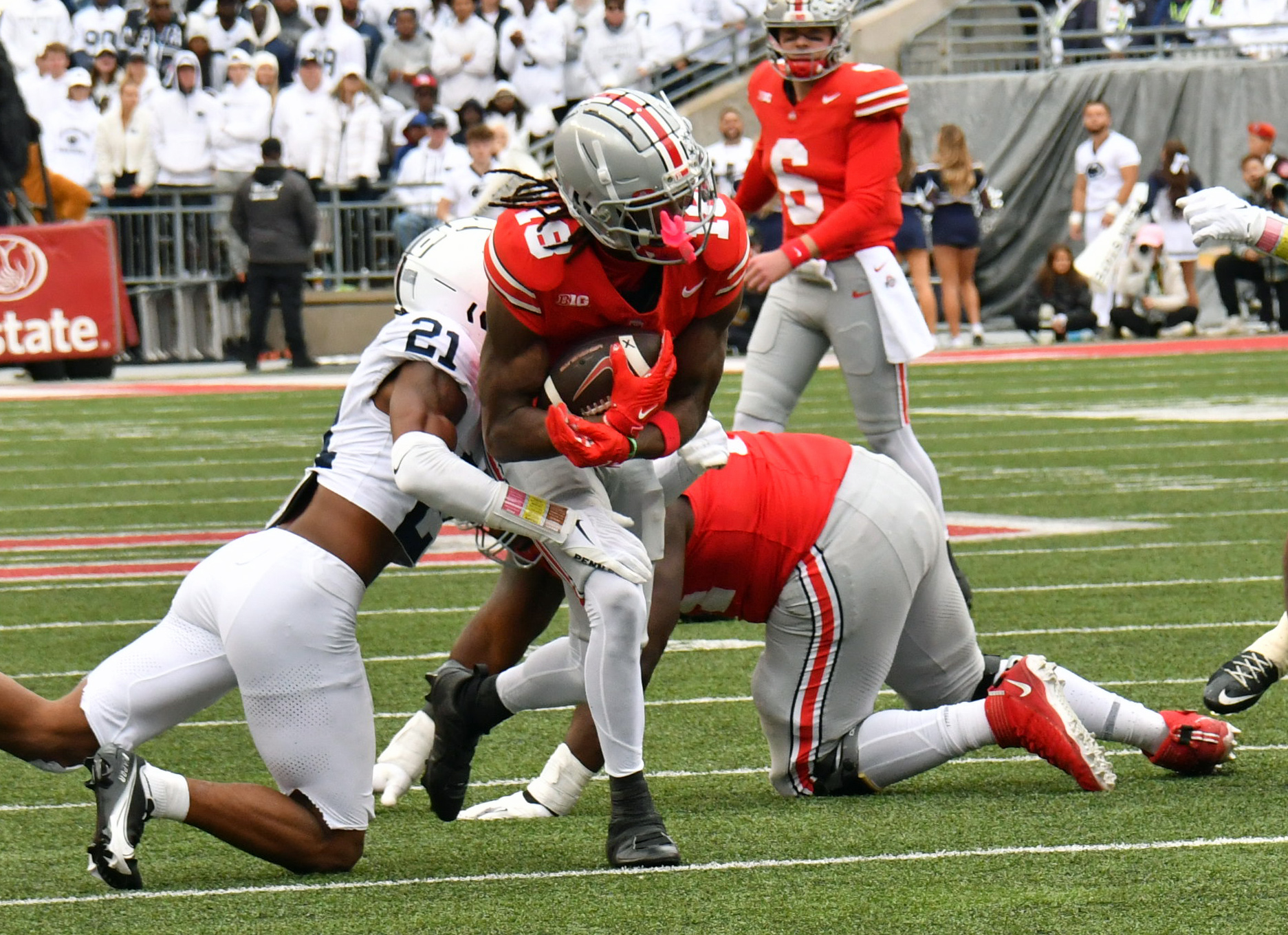 Marvin Harrison Jr. named Big Ten Co-Offensive Player of the Week