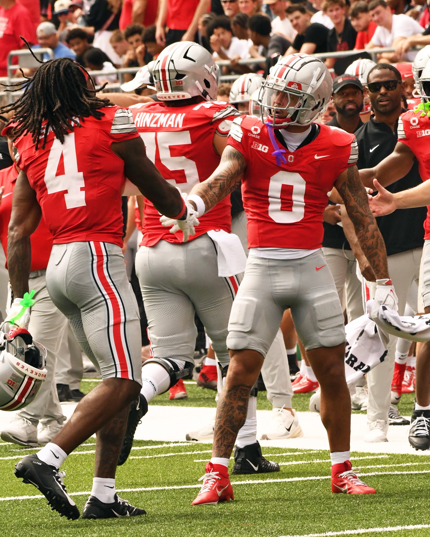Buckeye Leaves: Bo Jackson, Riley Pettijohn, Jeremiah Smith Earn Leaves In 59-3 Win Over Kent State
