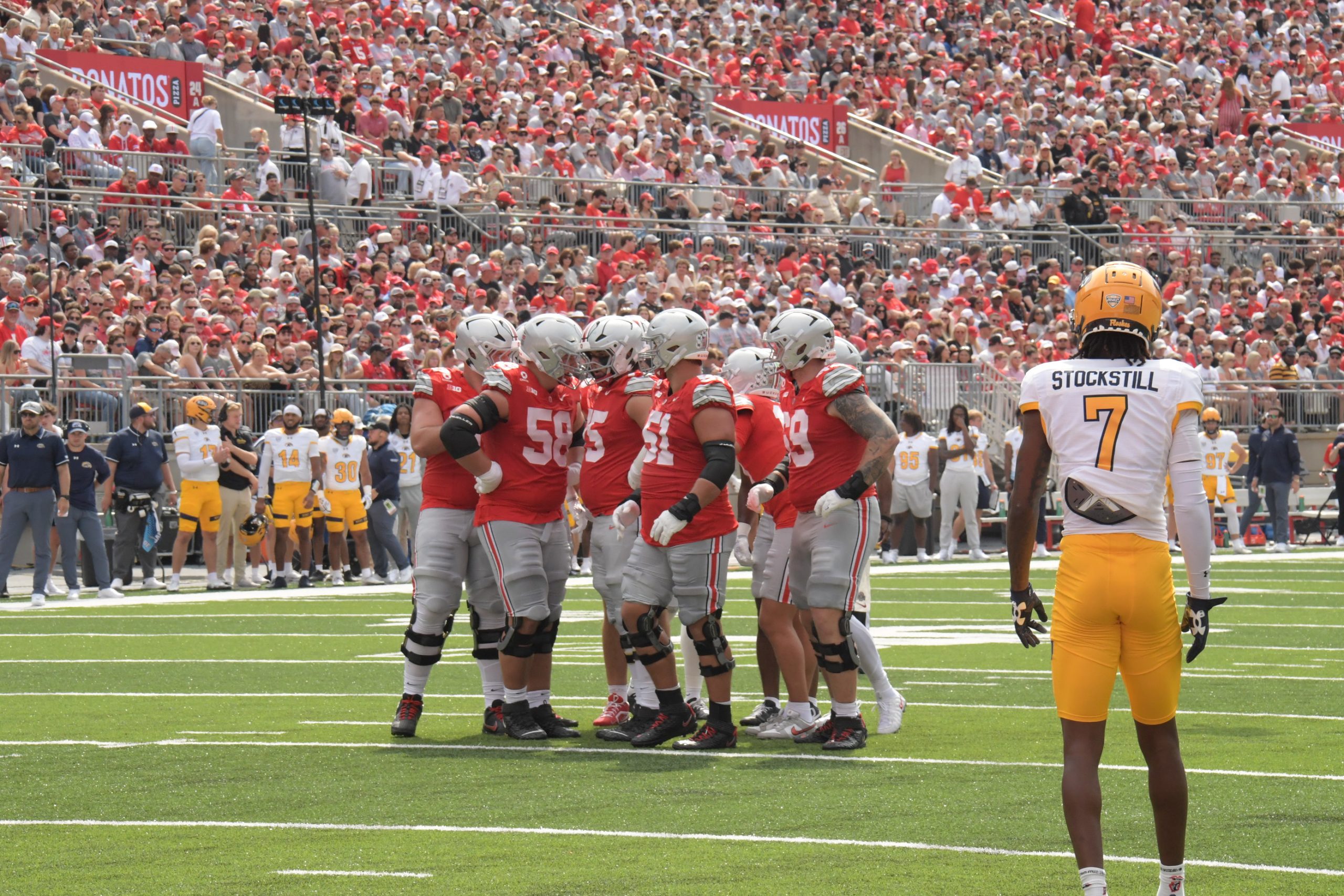 Ryan Day Challenging Offensive Line To Get Push Against Strong Iowa Defense